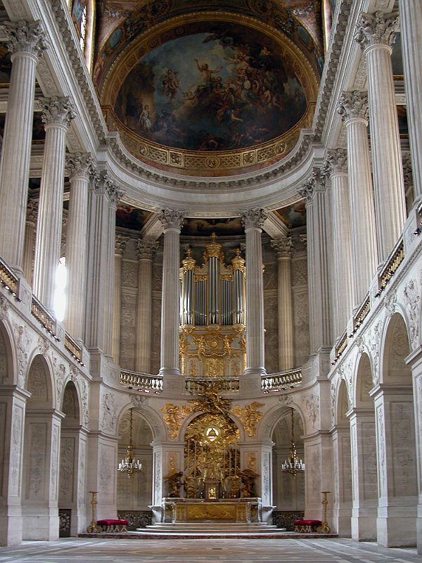Paris Versailles 09 Royal Chapel From Lower Floor 